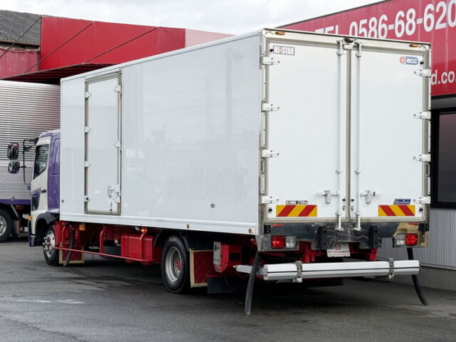 日野:17レンジャー:冷凍バン:菱重製冷凍機TDJS50DC:格納ゲート:アルミシマ床