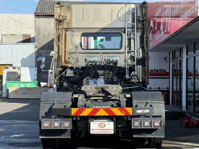 日野：プロフィア：ハイルーフ：トレーラーヘッド：エアロ付：エアサス：450馬力