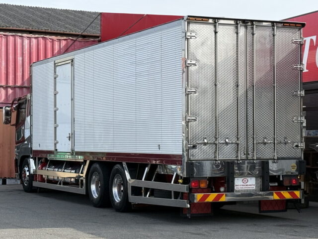 スーパーグレート:冷凍バン:左片扉:ジョロ4キーストン:サブエンジン:総輪エアサス