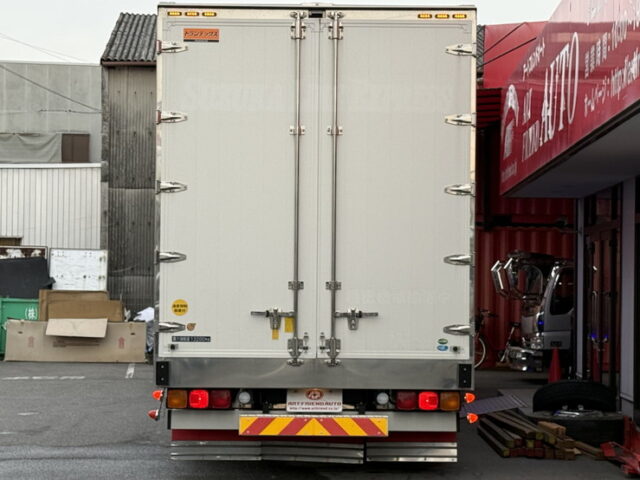 17スーパーグレート：ハイルーフ：ウィング：プレミアムライン：リア門口ステンレス