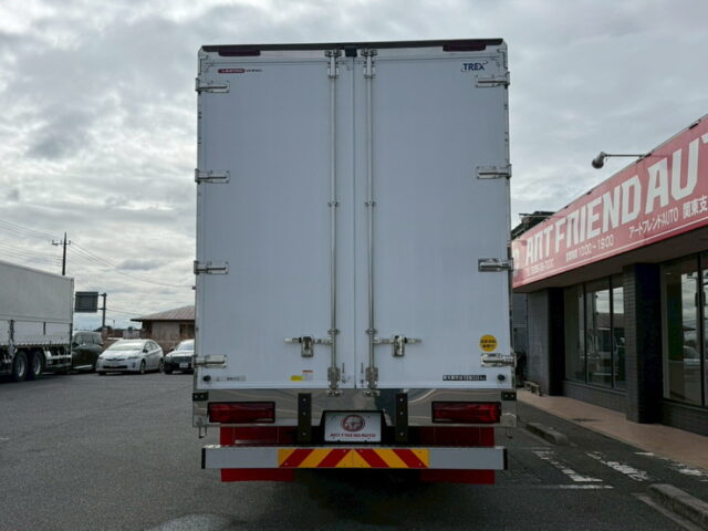 24スーパーグレート:スーパーハイルーフ:ウィング:アルミホイール:リア門口ステンレス