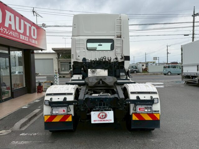 日野:17プロフィア:ハイルーフ:トレーラーヘッド:第5輪荷重11.500㎏:車検7月迄