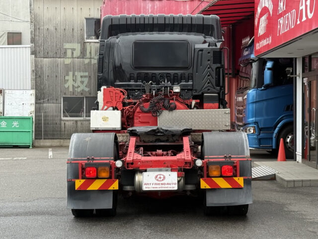 いすゞ:ギガ:ハイルーフ:トレーラーヘッド:フロントバイザー:第5輪荷重11.100㎏