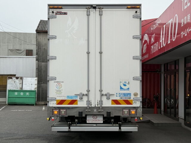 スーパーグレート：ハイルーフ：ウィング：メッキ多数：アルミホイール：格納ゲート