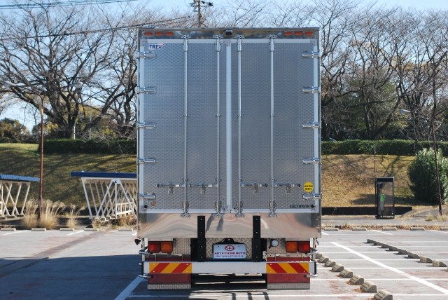 【180】三菱スーパーグレート　高床　アルミウイング　ハイルーフ