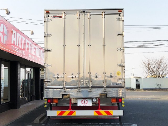 【369】日野プロフィア　高床　冷凍ウィング　床アルミ縞