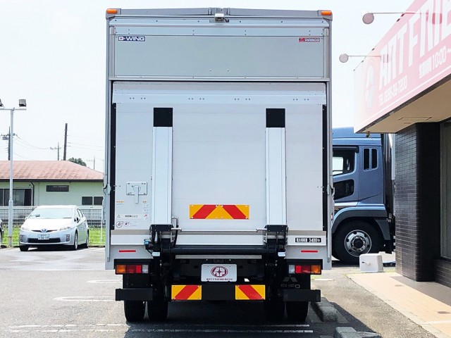 【466】三菱ふそうキャンター　アルミウイング　跳上P/G　ワイドロング