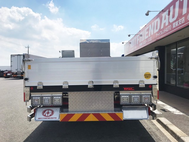 【488】ふそう　スーパーグレート　平ボデーアルミB　4軸低床　新車未使用