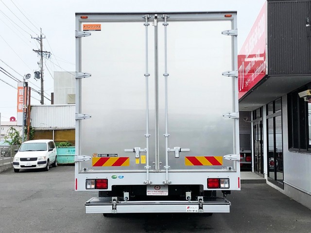 【495】日野　レンジャー　ワイド　ハイルーフ　アルミウイング　格納ゲート