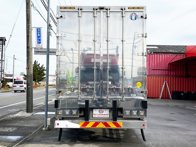 【493】いすゞ　ハイルーフ　冷凍バン　左観音　エアサス　ジョロ4　キーストン