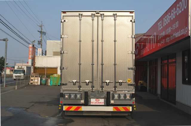 【208】三菱ふそう　スーパーグレート　低床　冷凍ウイング　リヤエアサス