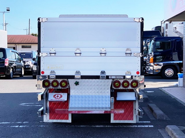 【590】いすゞ　エルフ　平ボディ　背抜き　マニ割り