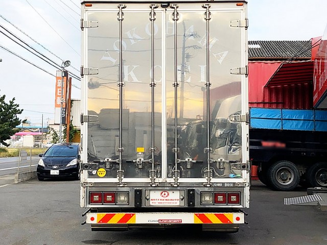 【504】三菱ふそうスーパーグレート　低床　アルミウイング　ハイルーフ　総輪エアサス