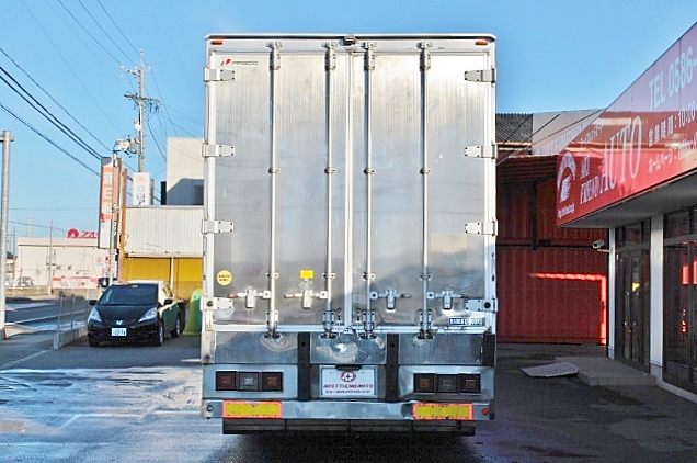 【151】三菱ふそうスーパーグレート　中低床　アルミウイング　ハイルーフ　総輪エアサス