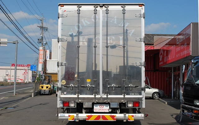 【227】三菱ふそうスーパーグレート　低床　アルミウイング　ハイルーフ　格納ゲート