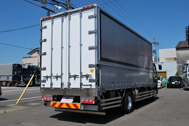 【231】三菱ふそうファイター　セミワイド　増トン　アルミウイング　リヤエアサス