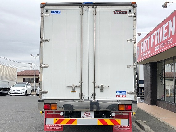 【347】いすゞフォワード　ワイド　冷凍ウイング　低温設定