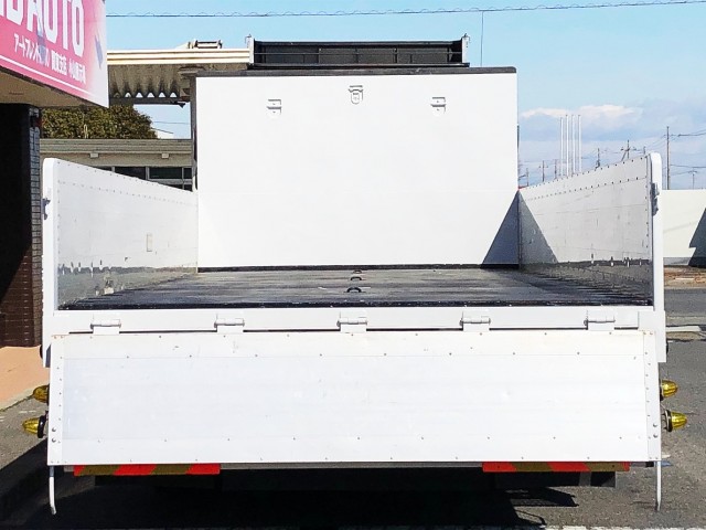 【352】三菱ふそう　ファイター　ワイド　平ボデー　アルミブロック