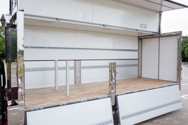 Ｈ２７　日野　レンジャープロ　アルミウィング　セミワイド　ハイルーフ　リーフサス　新車