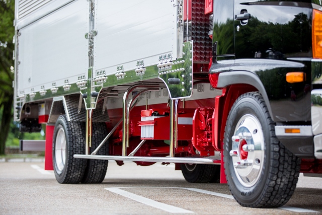 Ｈ２７　日野　レンジャープロ　アルミウィング　セミワイド　ハイルーフ　リーフサス　新車