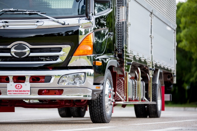 Ｈ２７　日野　レンジャープロ　アルミウィング　セミワイド　ハイルーフ　リーフサス　新車