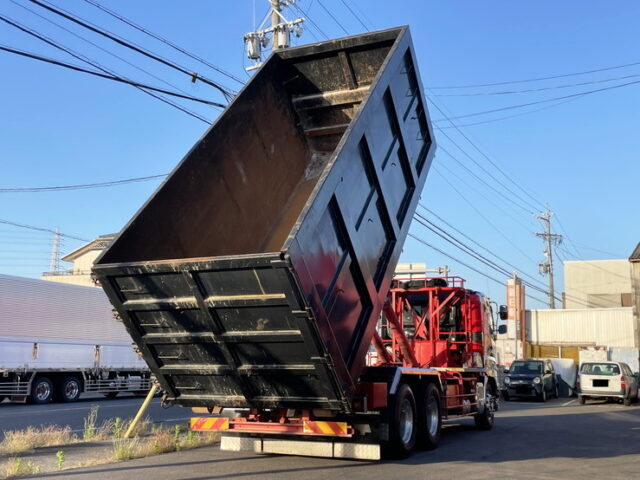 日野 グランドプロフィア フックロール 箱付き 25立米 2デフ メッキ多数