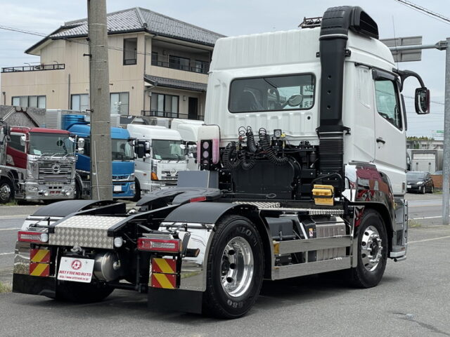 新品架装済　トレーラーヘッド　ハイルーフ　未使用　D尺　第5輪荷重11.500㎏　プレミアムライン