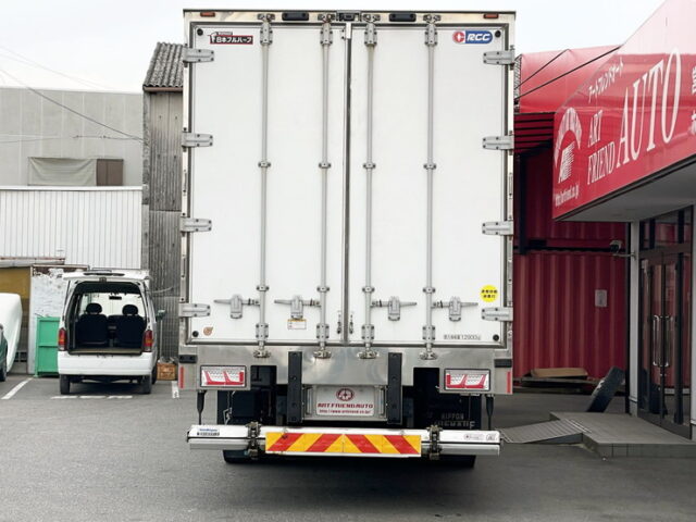 日野　17プロフィア　冷凍バン　ジョロダー4列　キーストン床　サブエンジン　TU85SA　格納ゲート