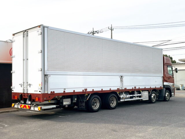 【1578】Ｈ30 クオン ハイルーフ アルミウィング 格納ゲート　メッキ多数　アルミホイール