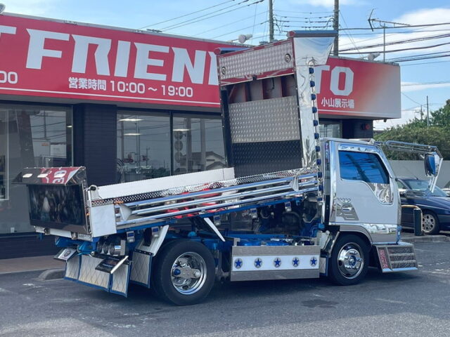 H15　エルフ　ダンプ　デコトラ　５ＭＴ　マニ割り