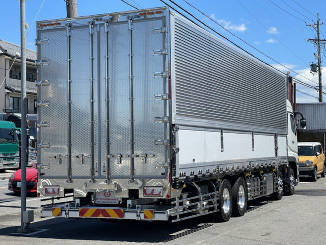 17スーパーグレート　ハイルーフ　冷凍ウィング　未登録未使用　造りボディ　格納ゲート付