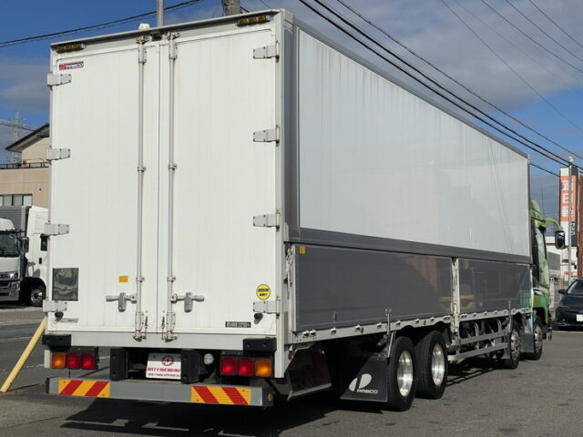 スーパーグレート　ハイルーフ　ウィング　アルミホイール　エアサス　7速MT　