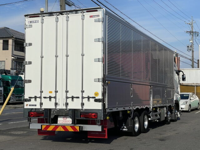 【現行型】スーパーグレート　スーパーハイルーフ　未使用　リア門口ステンレス