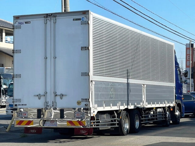 【1627】H29　17プロフィア　ハイルーフ　ウィング　ステンレス多数　木床