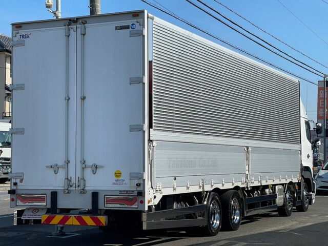 プロフィア　ハイルーフ　ウィング　新品★ステンレスパーツ/メッキホイール　木床　7速MT　380馬力