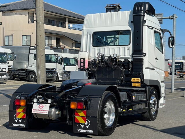 【1664】R6　17スーパーグレート　トレーラーヘッド　ハイルーフ　未使用　D尺　第5輪荷重11.500㎏　プレミアムライン