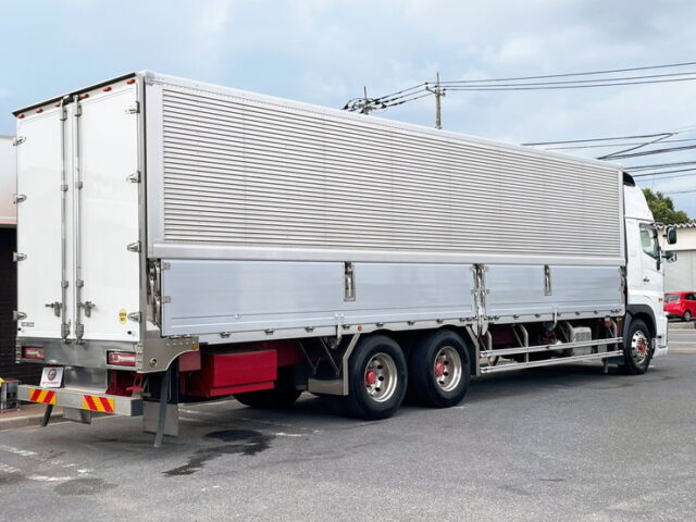 【1542】H30 プロフィア ハイルーフ アルミホイール 門口ステンレス　