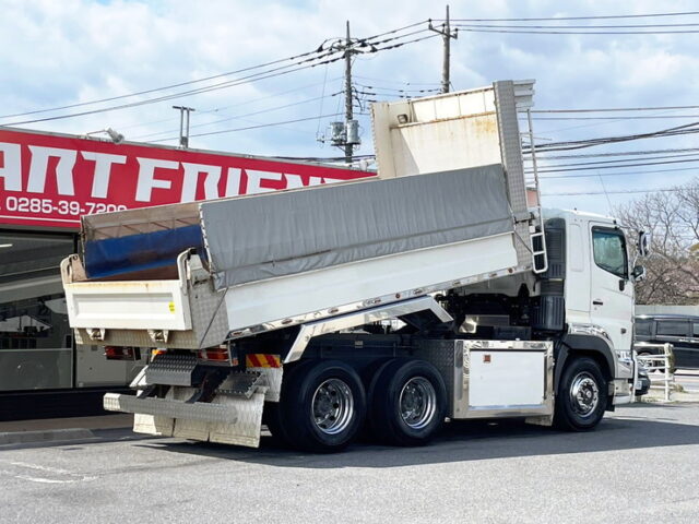 H29 日野　プロフィア　ダンプ　5300×2200　ステンレス多数