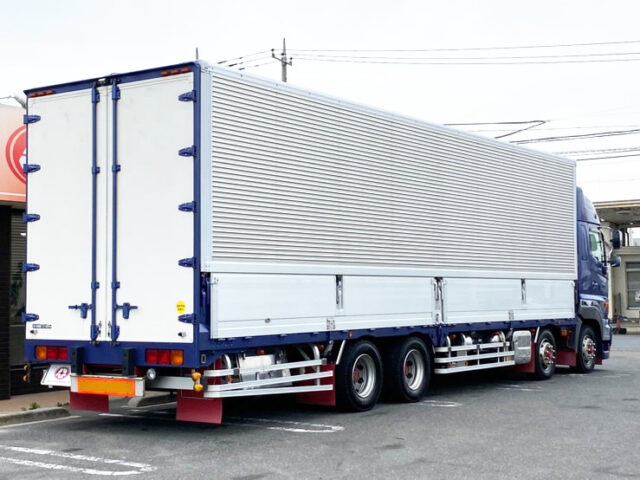 【811】H23　プロフィア　ウィング　総輪エアサス　木床　ラッシング3段