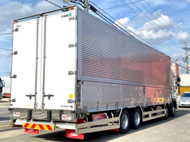 【847】R2　17プロフィア　ウィング　エアサス　門口ステンレス