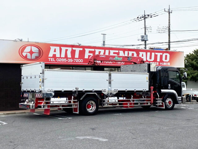 【829】H23　フォワード　増トン　4段クレーン　エアサス