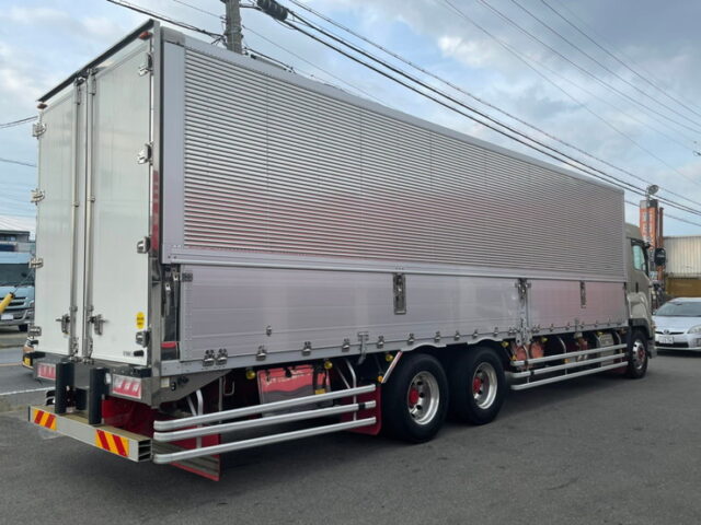 【870】H28　ギガ　ハイルーフ　10輪　ウィング　内高2,504　門口ステンレス　7速