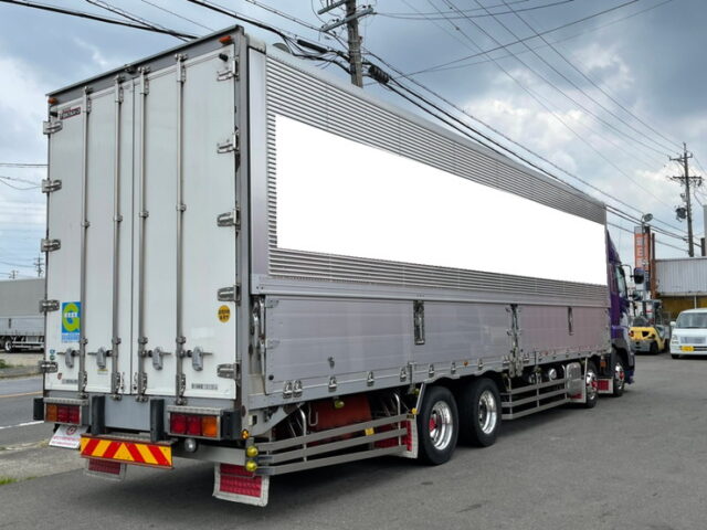 【876】H23　プロフィア　ハイルーフ　ウィング　エアサス　4軸　ステンレス多数