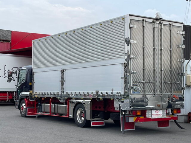 【909】H27　フォワード　増トン　冷凍ウィング　造りボディ