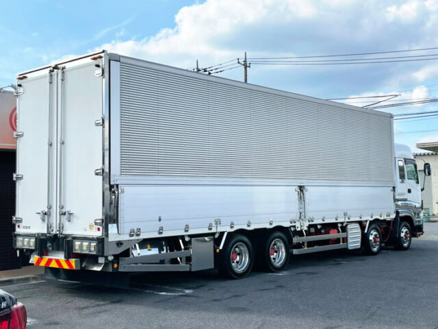 【952】H24　ギガ　ハイルーフ　7速MT　ウィング　門口ステンレス