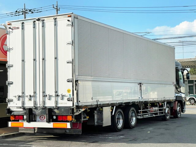 【954】H22　スーパーグレート　ハイルーフ　ウィング　総輪エアサス　パレットローラー4列