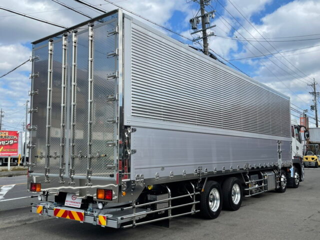 【962】R3　17スーパーグレート　造りボディ　ウィング　フルエアサス　格納ゲート付　ハイルーフ