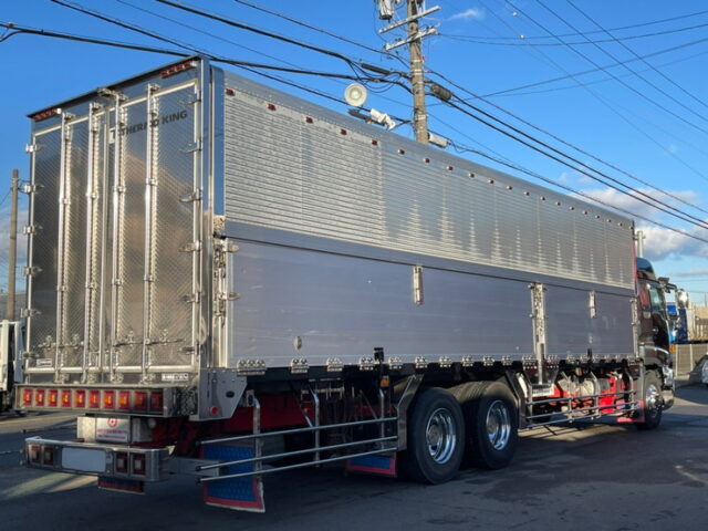 【863】H18　ギガ　ハイルーフ　7速　冷凍ウィング　造りボディ　110アオリ　冷凍機新品