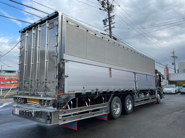 【959】H15　ギガ　ハイルーフ　冷凍ウィング　造りボディ　1M10アオリ