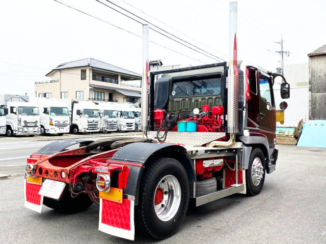 【639】ふそう　スーパーグレート　ヘッド　V8　480馬力　ツインターボ